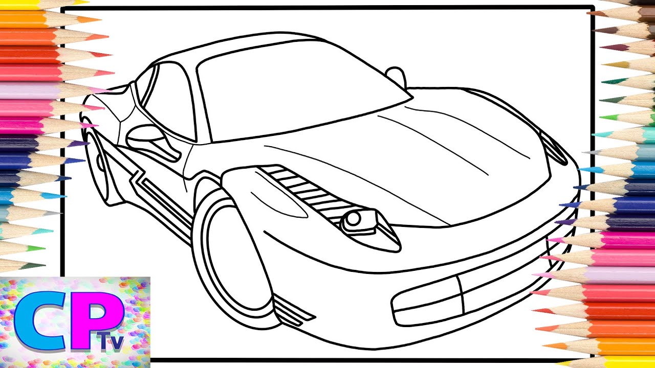 Ferrari Hot Wheels Coloring Pages/Ferrari Coloring/Jim Yosef - Firefly ...