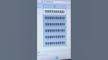 How to Create Barcode in Excel || #shorts #ytshorts #ytviral #excel #barcode