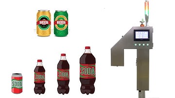 Automatic beverage liquid level x ray inspection detection machine aluminum can PET bottle water