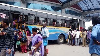 Tamilnadu New Bus Full Crowd