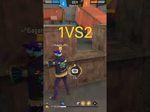 1VS2😈😈💀💀#gaming #shorts #freefire
