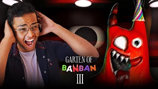 How I Survived Being Chased by the Terrifying Red Monster in Garten of Banban 3