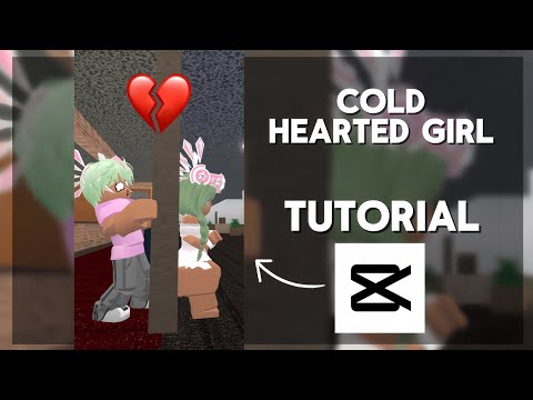 CAPCUT TUTORIAL on the VIRAL COLD HEARTED GIRL TREND