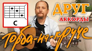 картинка: ДРУГ - ТОРБА-НА-КРУЧЕ (АККОРДЫ И ТЕКСТ - В ОПИСАНИИ) КРАСИВАЯ ПЕСНЯ ПОД ГИТАРУ (КАК ИГРАТЬ) КАВЕР