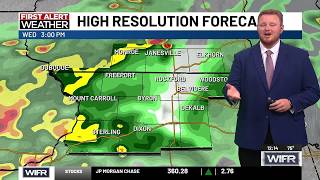 Rainy Wednesday ahead with pleasant weather returning Thursday
