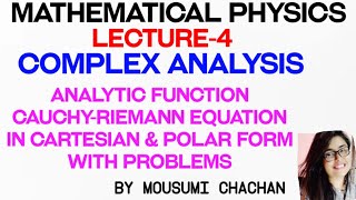 Details Complex analytic function | Entire function | Cauchy-Riemann equation  in Complex Analysis Guide