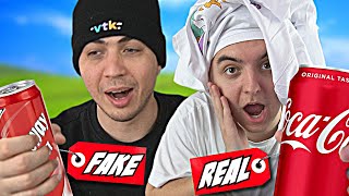 FAKE VS REAL!!!/w@VitekVencl