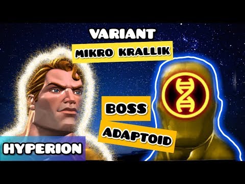 HYPERION - KIZIL HULK / MUTANT ADAPTOID / VARİANT MİKRO KRALLIK / MARVEL ŞAMPİYONLAR TURNUVASI