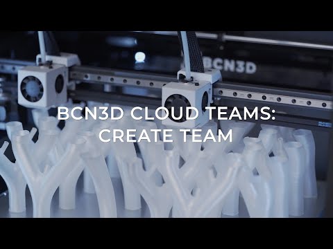 How to create a BCN3D Cloud Teams account