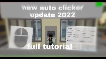 how to do the new autoclicker| 2022 full tut