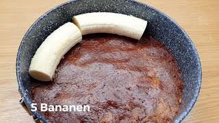 Kuchen mit Bananen Kein Backrezept zu lecker, um für den nächsten Tag zu gehen