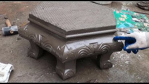 Cách đúc chân chậu nhựa ABS không bị rỗ - Khuôn chậu Sơn Cương