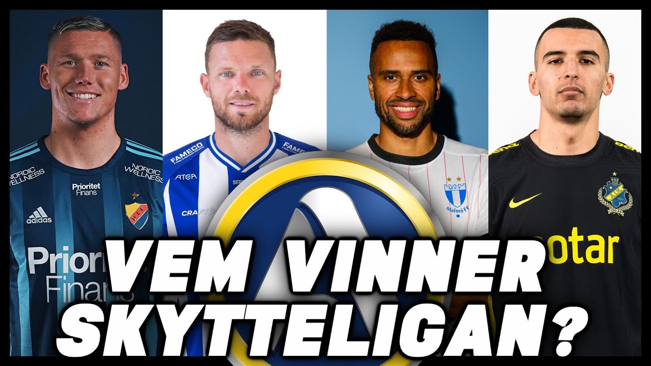 Vem vinner skytteligan i Allsvenskan? YouTube