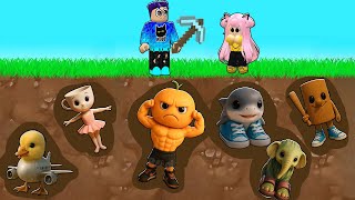 Hadiah untuk Bananaaa Bayi anomali Brainrot