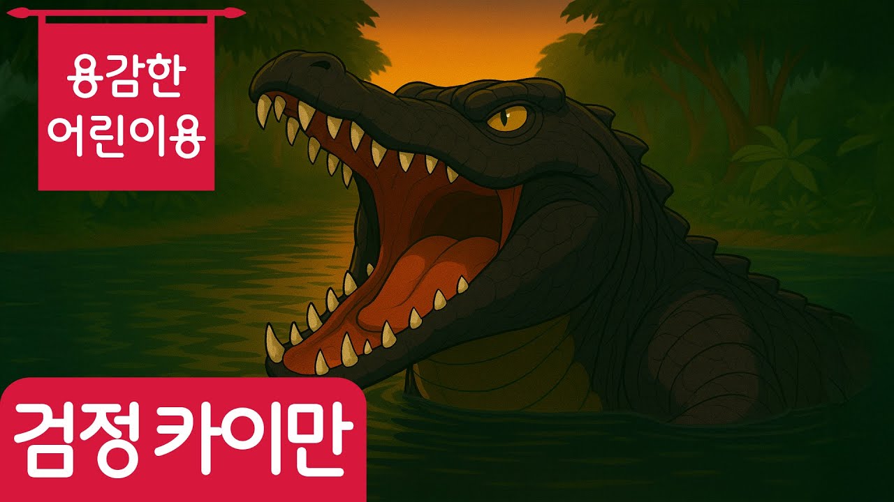 검정 카이만 | 어린이 동요 | 무서운 동요 | 망둥이키즈