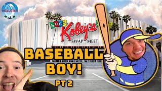 Exploring Kobey Swap Meet: Friday Finds and Baseball Boy