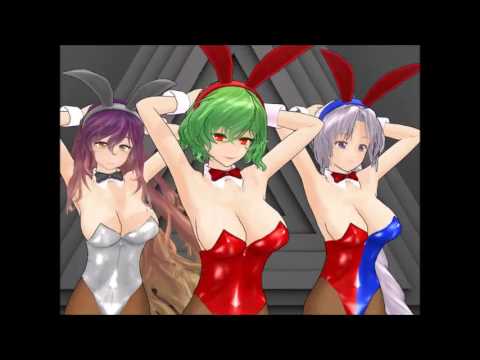 [touhou mmd] ME!ME!ME! - yuuka+byakuren+eirin