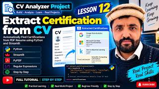 Video 12  CV Analyzer Extract Certifications from CV