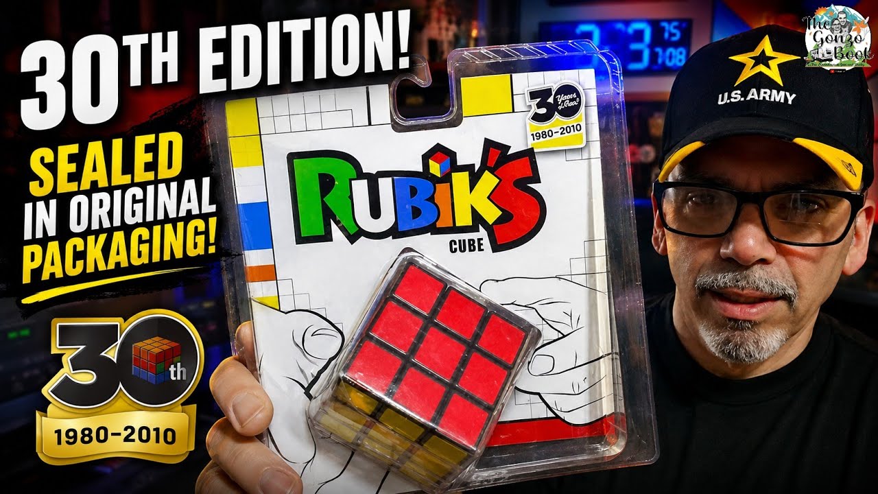 C135-26 30th Anniversary Rubik's Cube Edition from Hasbro Unboxing