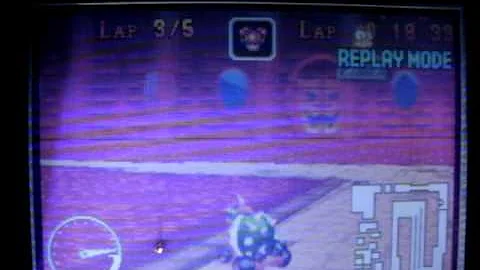 [MKSC former World Record] Retro Bowser Castle 3 flap: 12"67 by Christian Wild