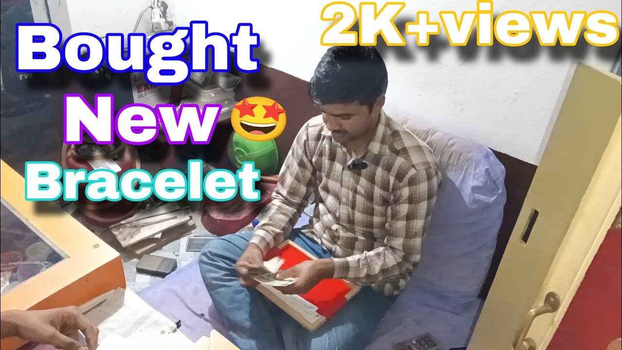 Aaj maine naya bracelet kharida #vlogbydurgesh 