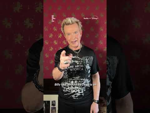 Available now 👊🏼 watch Billy Idol Should Be Dead on @hulu  ⚡️ #billyidol #documentary