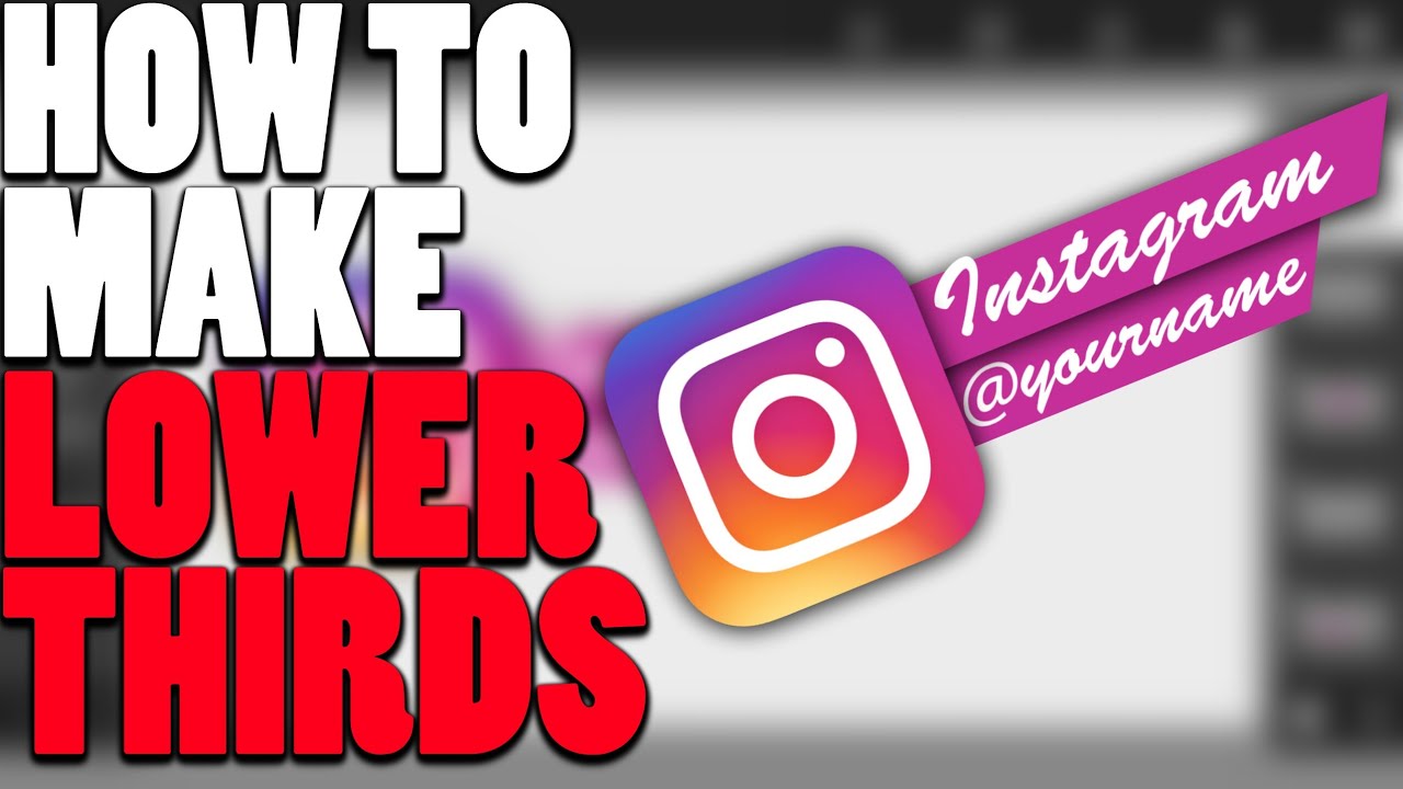 [ANDROID] HOW TO MAKE LOWER THIRDS || HankyArts