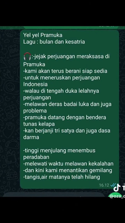 Yel yel Pramuka ♪ Versi bulan dan kesatria ♪ || bagian 1 #music #edit #yelyelpramuka #yelyel