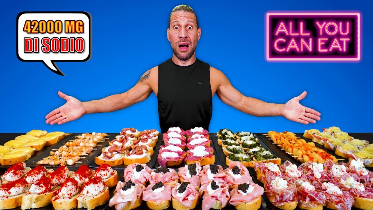 ALL YOU CAN EAT di CICCHETTI VENETI in stile BACARO VENEZIANO - (Sodio alle Stelle)