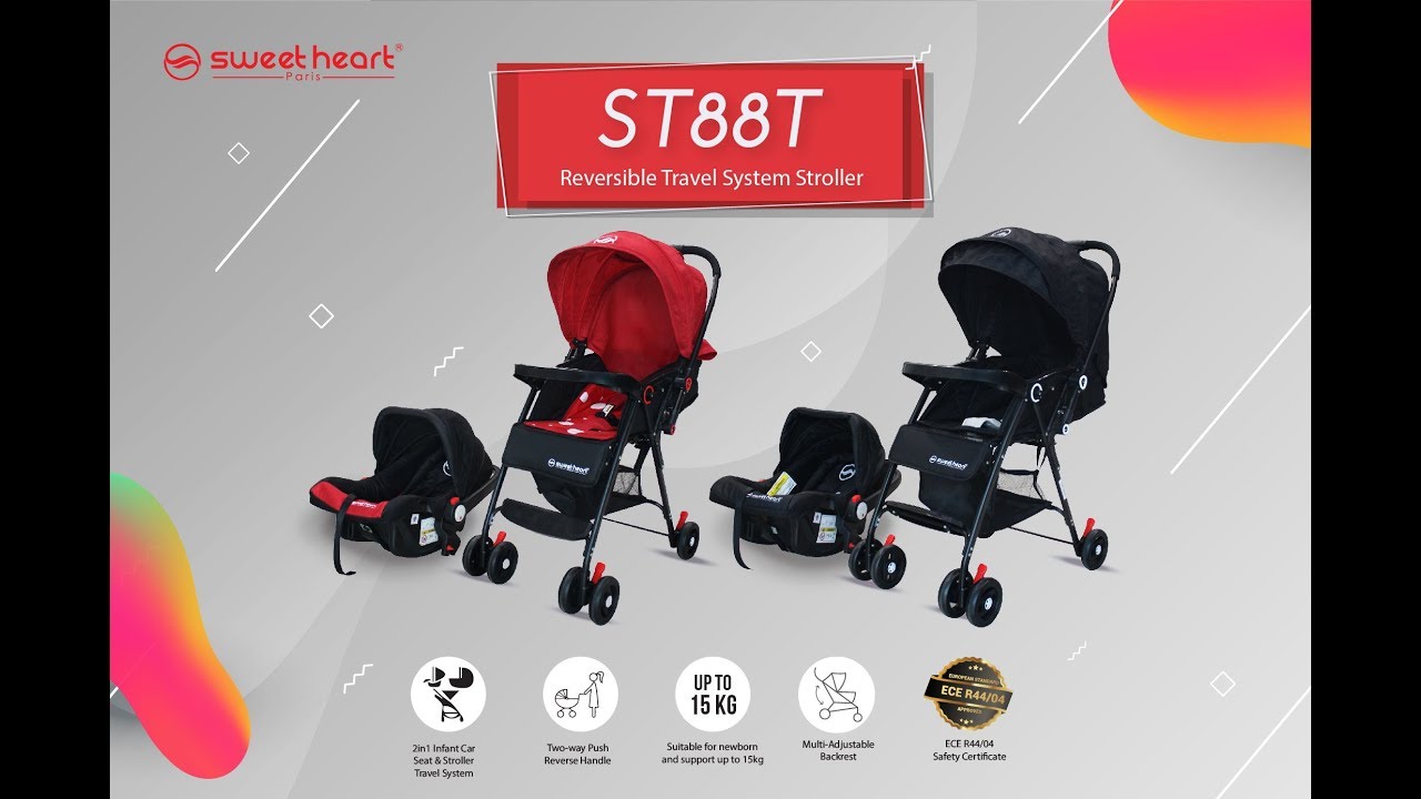 stroller sweet heart