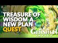 Treasure of wisdom a new plan genshin impact