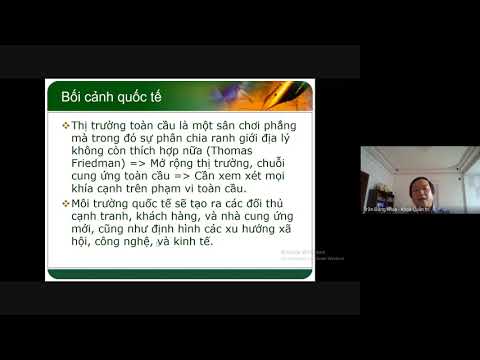 TS. Trần Đăng Khoa - Quản trị học - Chương 3: Văn hóa Công ty và môi trường (FM45001)