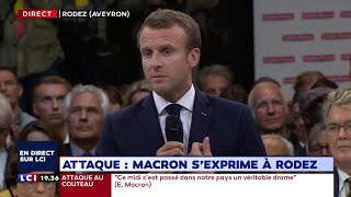 Emmanuel Macron rend hommage aux policiers tués et observe une minute de silence