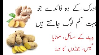 Adrak khane ke Fayde Ginger se ilaj Benefits of Eating Ginger in urdu ginger benefits adrak k fayde