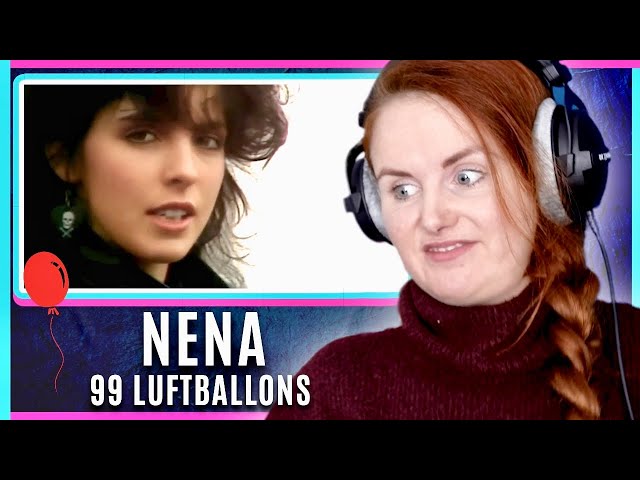 It's about what?! Vocal Coach analyses and reacts to Nena - 99 Luftballons class=