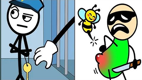 Thief Puzzle VS Help Out – Brain Teaser Story Game 🧠🎭 Satisfying ASMR Gameplay All Levels #puzzle 