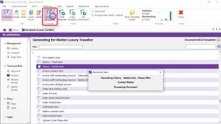 How to generate a History of Invoices and Receipts Document   Barrister