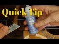 Gluing a Fret With The Strings On