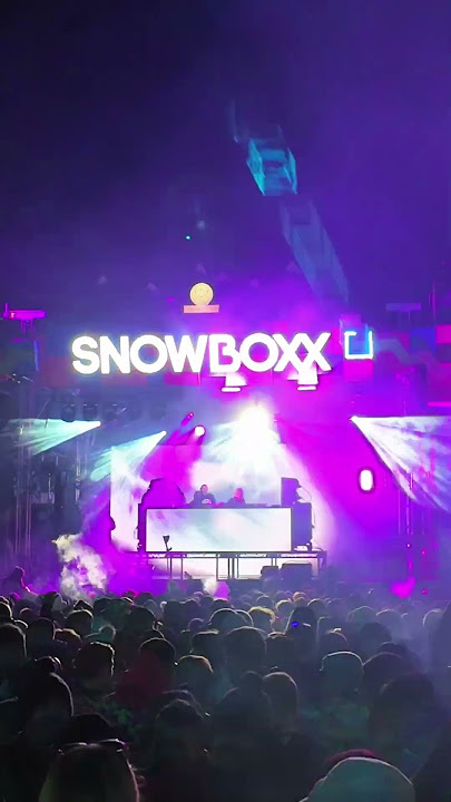 Ski festivals are back this winter😍 (This was filmed at Snowboxx 2024)