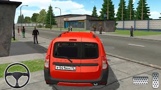 Dacia Logan MCV Car Simulator - Car Games 3D Dacia Logan Car Driving - Mobile Games screenshot 1