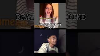 Singing to strangers drawing the line OMETV OMEGLE AZAR #singing #cover #tiktok #viralvideo