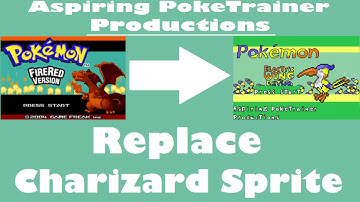 Replace Charizard On the Pokemon Title Screen | Pokemon FireRed Rom Hack Tutorial