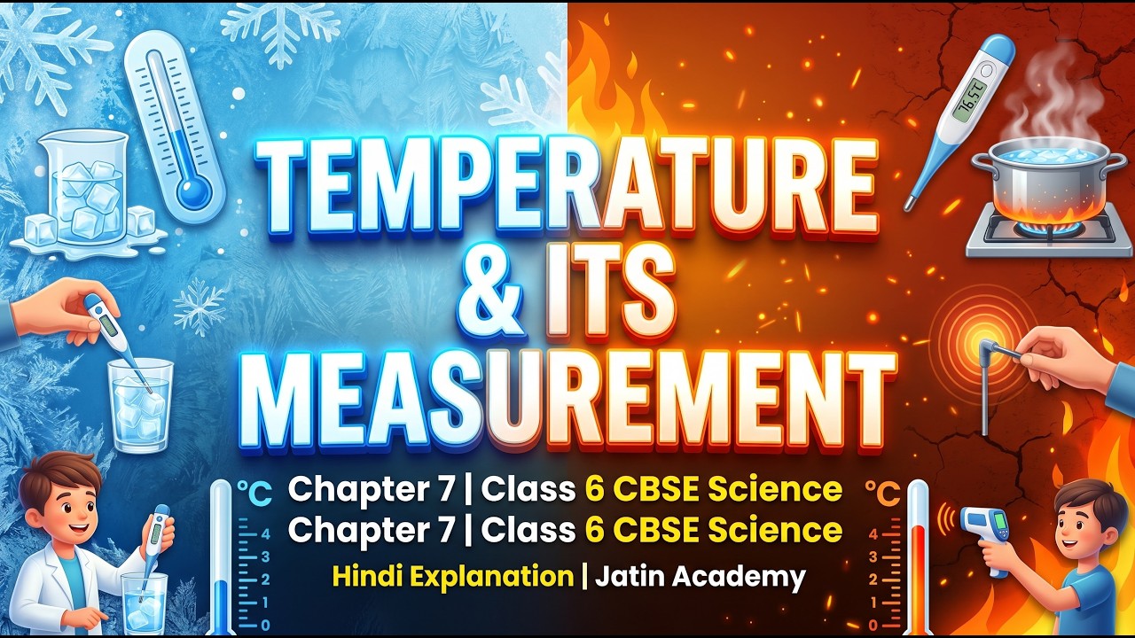 Temperature and Its Measurement | Class 6 CBSE Science Chapter 7 ...