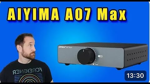 AIYIMA A07 Max  Overrated or Underrated by@ErinsAudioCorner