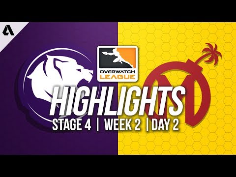 Los Angeles Gladiators vs Florida Mayhem | Overwatch League Highlights OWL Stage 4 Week 2 Day 2