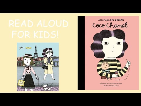 Coco Chanel Little People Big Dreams Read Aloud Activities +