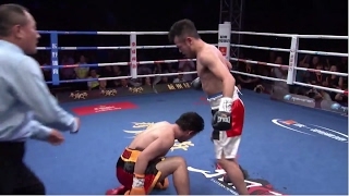 Qiu Xiao Jun Vs Robert Udtohan | (TKO RD 3)