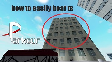 roblox parkour legacy how to do advanced tutorial 🤑