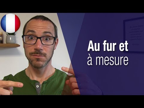 "Au fur et à mesure" (et expressions synonymes)