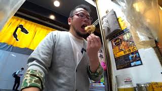 驚異の朝せんべろセット【京橋・まつい】最高の串カツ＋どて焼き＋ビール